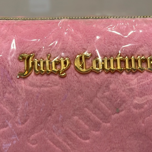 Juicy Couture Travel Cosmetic Bag NWT 9” x 7” - Picture 4 of 7